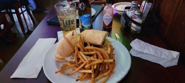 The meal and the angry cider