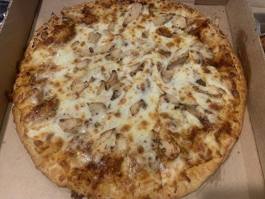 BBQ pizza 12"