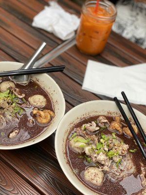 Pye Boat Noodle With Pork