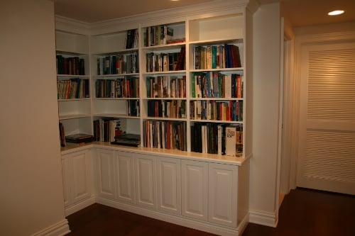 Custom built-in bookcase