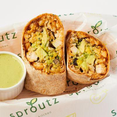 Our number one seller - Chipotle Chicken Wrap!!  A must-try.