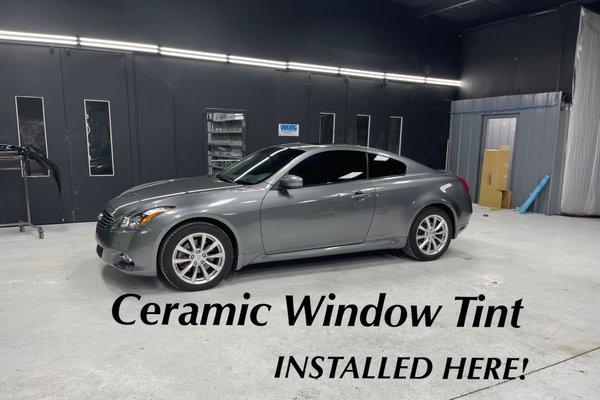 Ceramic Window Tint installed here!