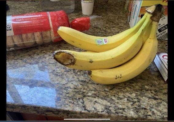 Rat-eaten produce intended for patient consumption