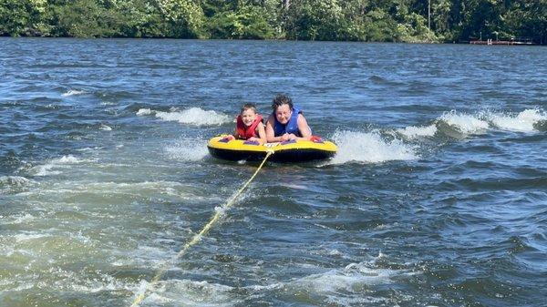 The best time tubing !