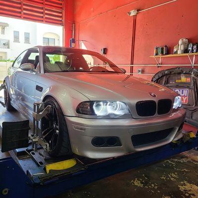 BMW M3 alignment