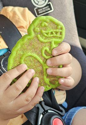 Dino cookie