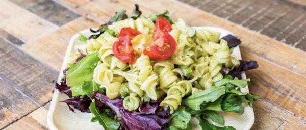 Caprese Caesar Pasta Salad