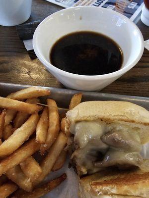 Got the French dip with fries. It was delicious