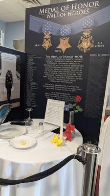 POW/MIA Missing Man Table