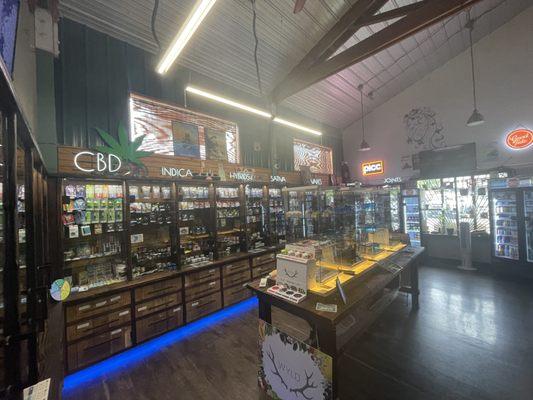 Interior of our original Olympia Eastside Dispensary