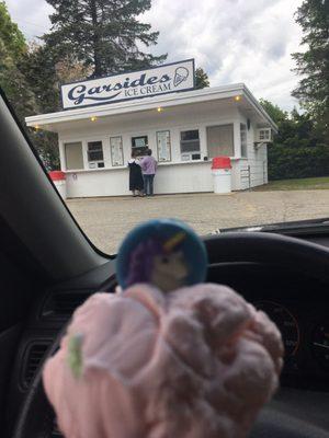 They had a special "unicorn" flavor at the beginning of the summer season