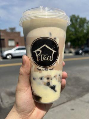 Puff Creme Bubble Milk Tea