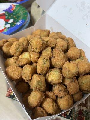 Fried okra