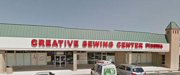 This is the Entrance to our Sewing Embroidery and Quilting Machine Store.