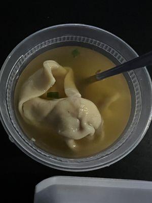 Wonton soup