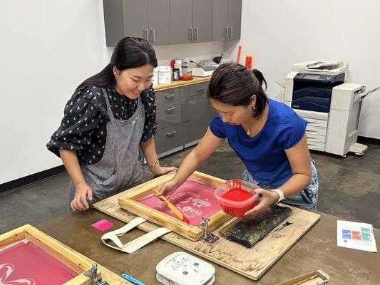 Screen Printing Workshop