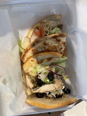 Chicken Gyro Pita