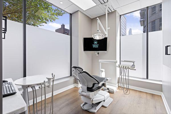 River North Chicago Dental Studio - patient clinical room