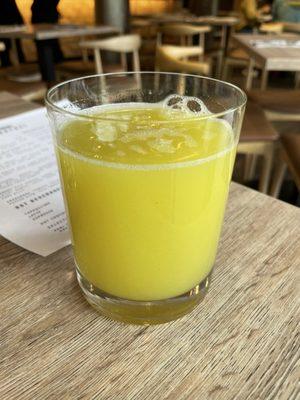 Rosemary infused pineapple juice