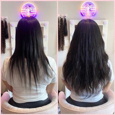 18" body wave Micro Bead Extensions ‍