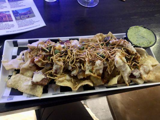 Wonton nachos