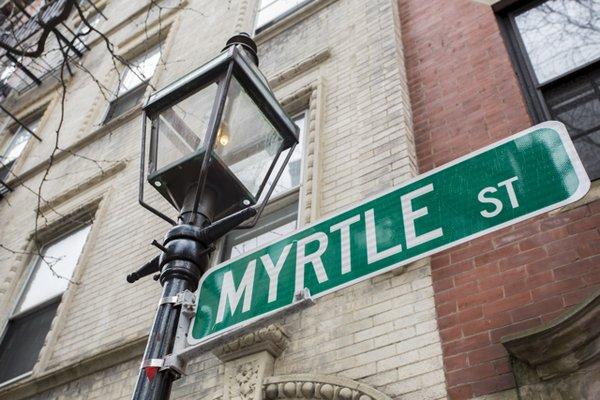 Come visit us! 17 Myrtle Street in Boston's Beacon Hill neighborhood!