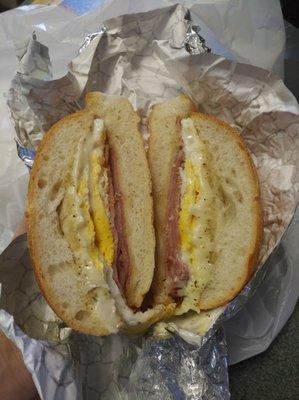 Pork Roll, Egg, and Cheese, the breakfast of Jersey Champions