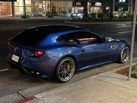 Ferrari FF new tires