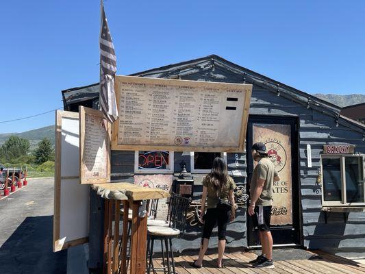 Scallywag food shack to complement the Scallywagon food truck.