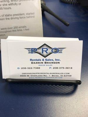 Pro Rentals & Sales