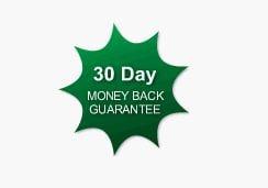 We offer a 30 day money back guarantee!