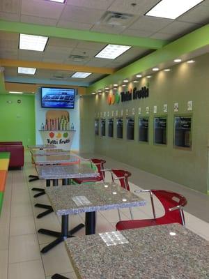 Inside of Tutti Frutti