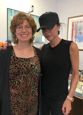 Victoria Beckham "spiced" up our jewelry store!