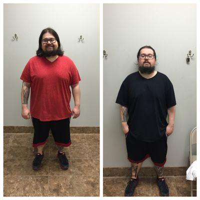 Keith lost 60 pounds!