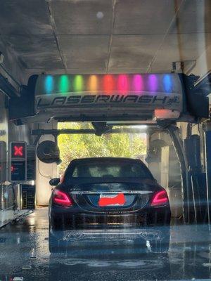 New touchless car wash