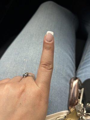 Crooked nail