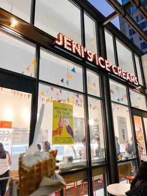 City Centre Jenis Ice Creams entrance