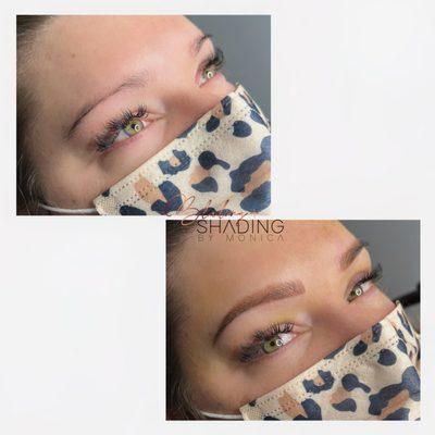 Combo brows by BladingandShadingByMonica.com