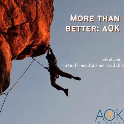 Visit www.aokpt.com to book a free 30 minute virtual consultation with Dr. Alyssa today!