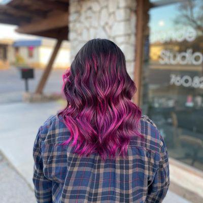 Pink Balayage by Kaitlyn