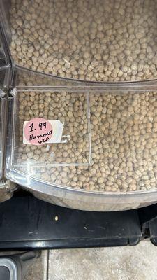 Garbanzo beans. Good price.