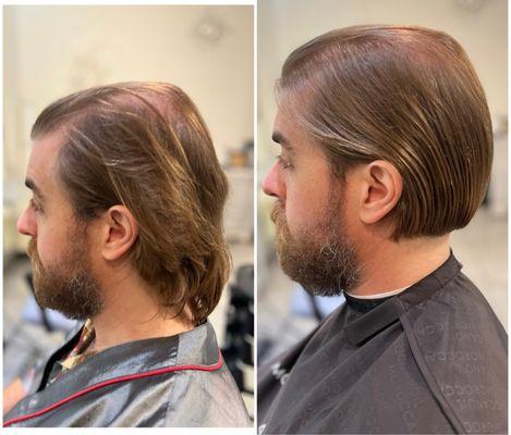 Mens haircut