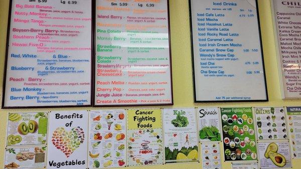 Menu's