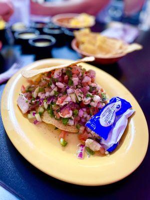 Tostada de Ceviche