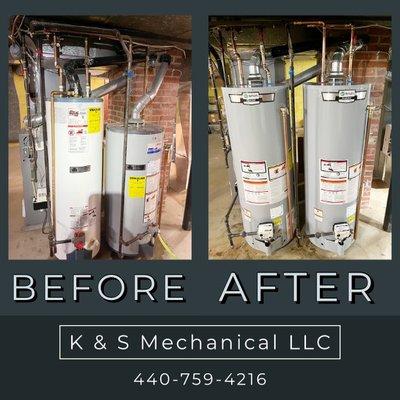 Duplex Water Heater Replacement