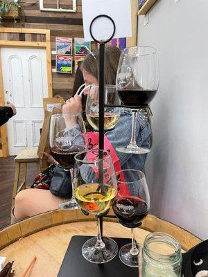 A wine spiral!