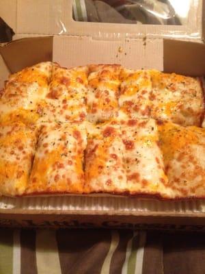 Italian zesty cheesy bread.