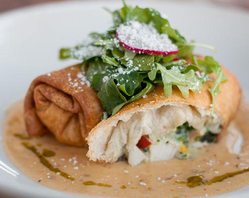 Smoked Chicken Flautas