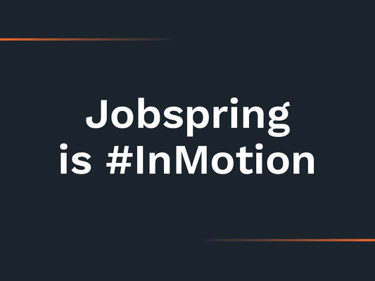 We are excited to be #inMotion - Jobspring Partners is now DBA as the one brand of Motion Recruitment.