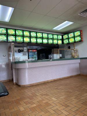 Front counter